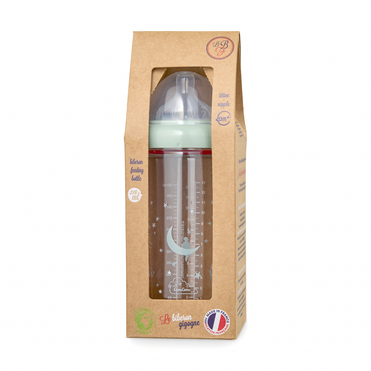 Biberon Le Biberon Français Cam Cam Dreamland 210 ml, tetină 0+ [2]