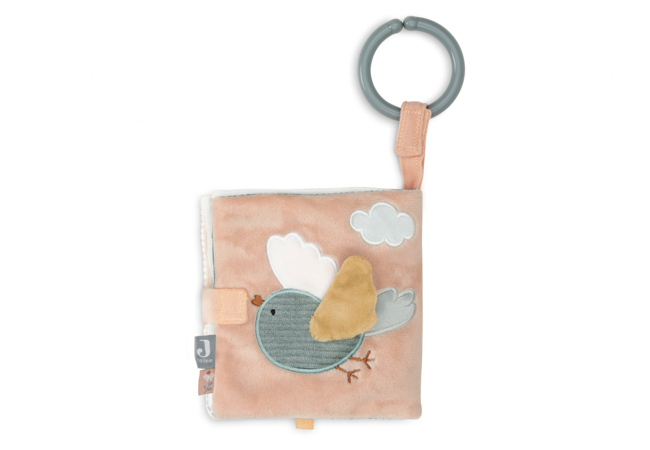 Carte senzorială pentru bebeluși Lovely Birds Jollein [6]