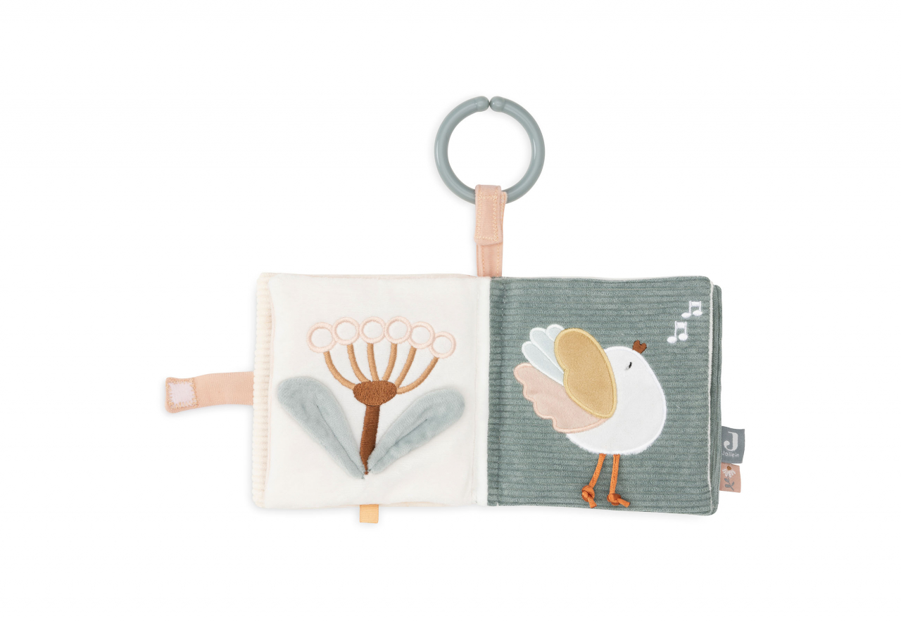 Carte senzorială pentru bebeluși Lovely Birds Jollein [4]
