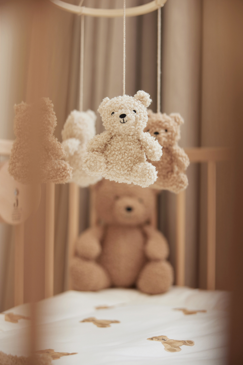 Carusel decorativ pentru pătuț bebeluși cu ursuleți Teddy Bear Jollein [10]
