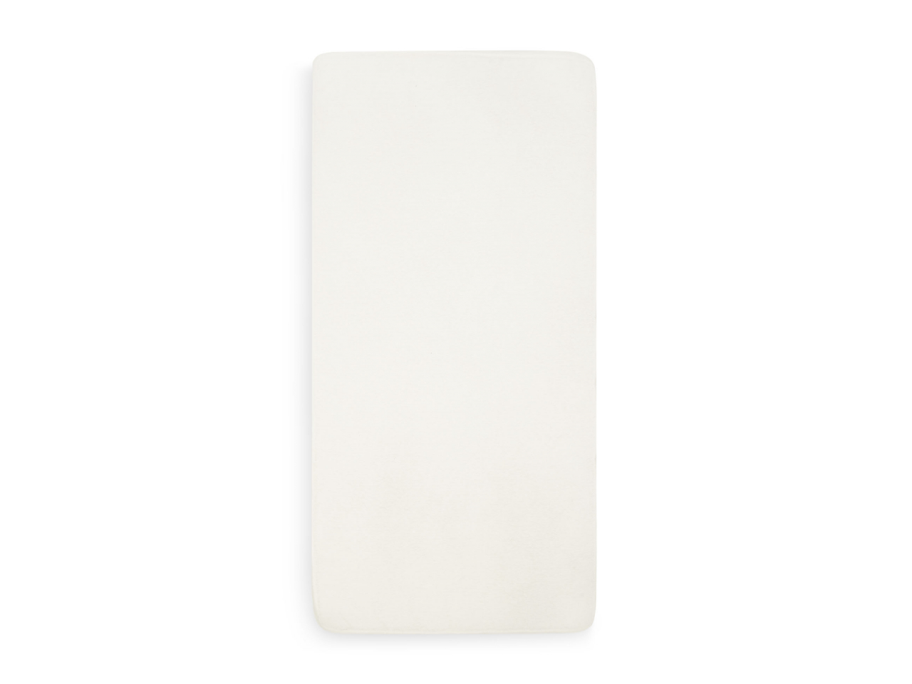 Cearceaf pentru pătuț din bumbac 120 x 60 cm Ivory Jollein [1]