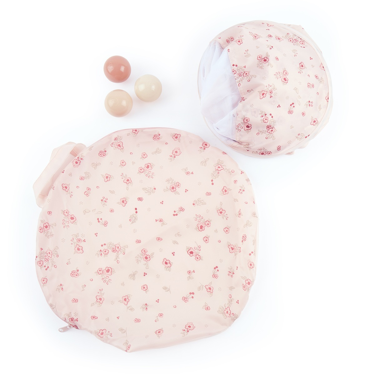 Cort de joacă pentru copii cu 50 bile Dreamy Flowers Bieco [8]