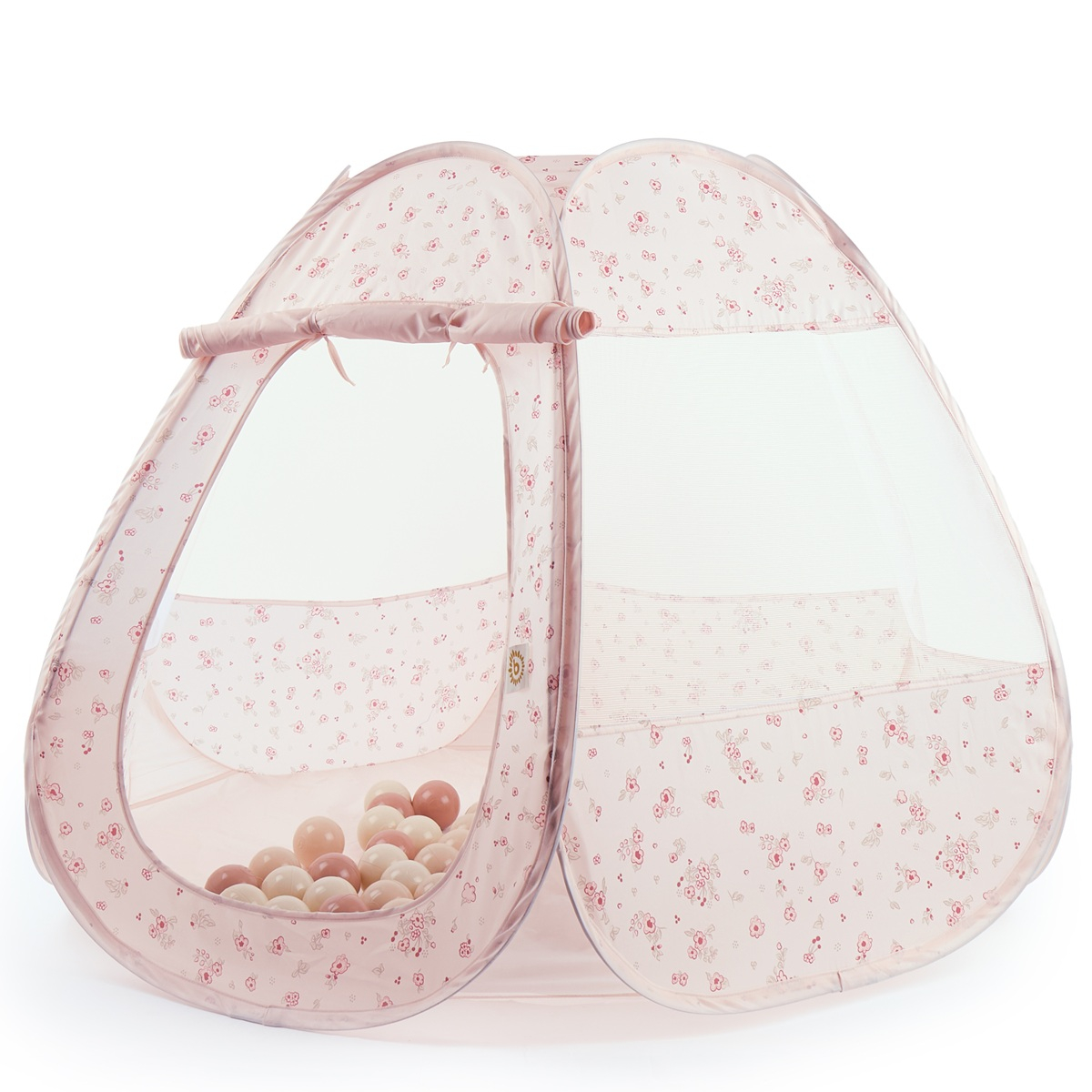 Cort de joacă pentru copii cu 50 bile Dreamy Flowers Bieco [2]