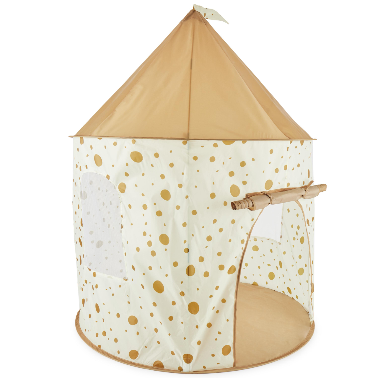 Cort joacă pentru copii pop up bej Dots Bieco [7]