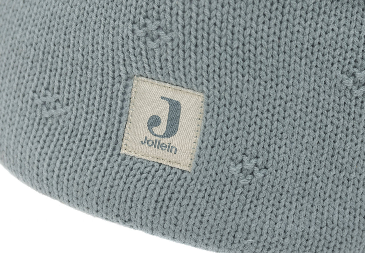 Coș de depozitare Cozy Knit Sea Green Jollein pentru comoda din camera copilului [2]