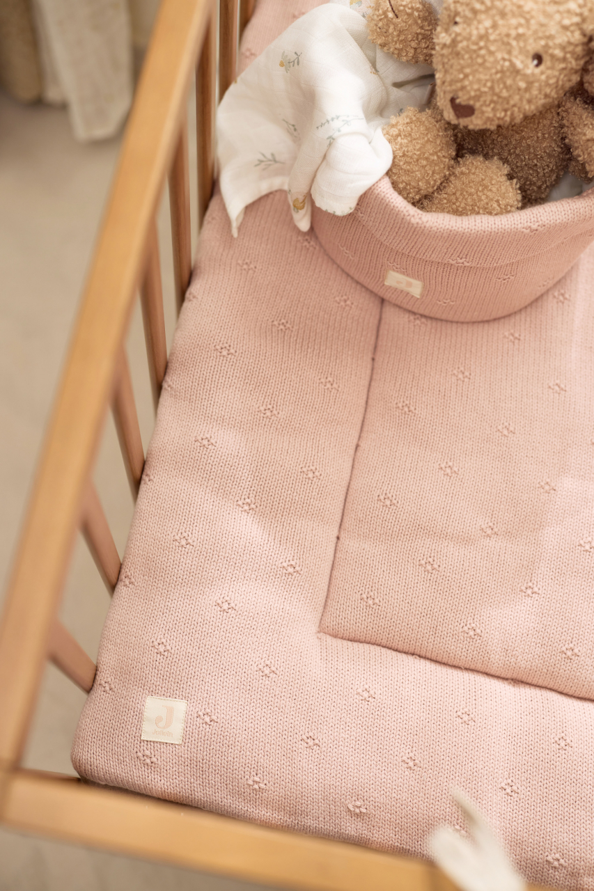 Coș de depozitare Cozy Knit Wild Rose Jollein pentru comoda din camera copilului [6]