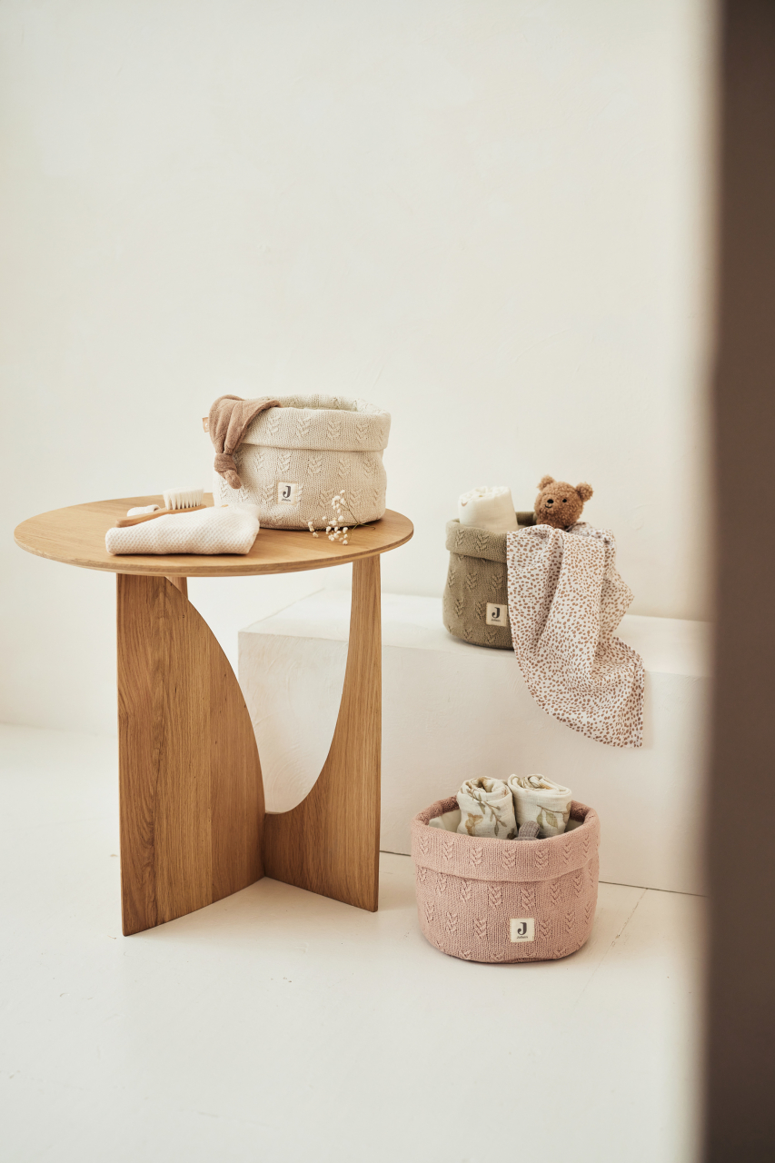Coș de depozitare Grain Kit Ivory Jollein pentru comoda din camera copilului [3]