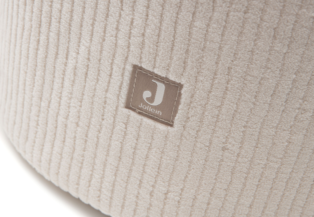 Coș depozitare cameră copii Ivory Cloudy Rib Oatmeal Jollein [7]