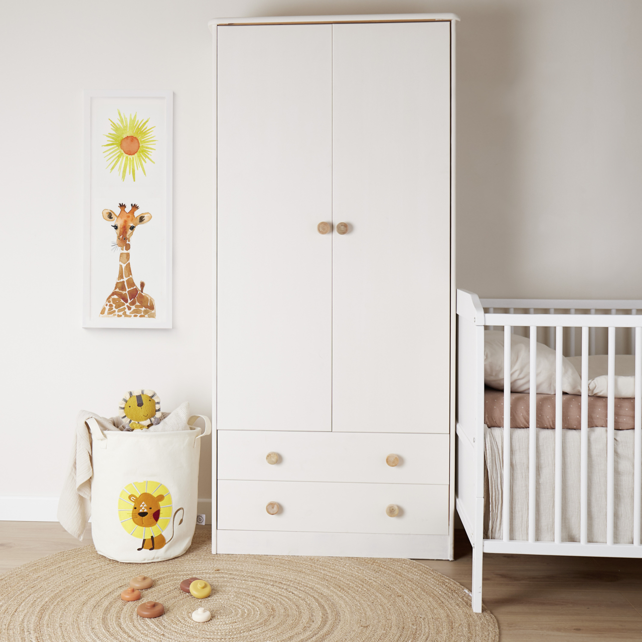 Coș depozitare pentru camera copiilor leu Lion Bieco [5]