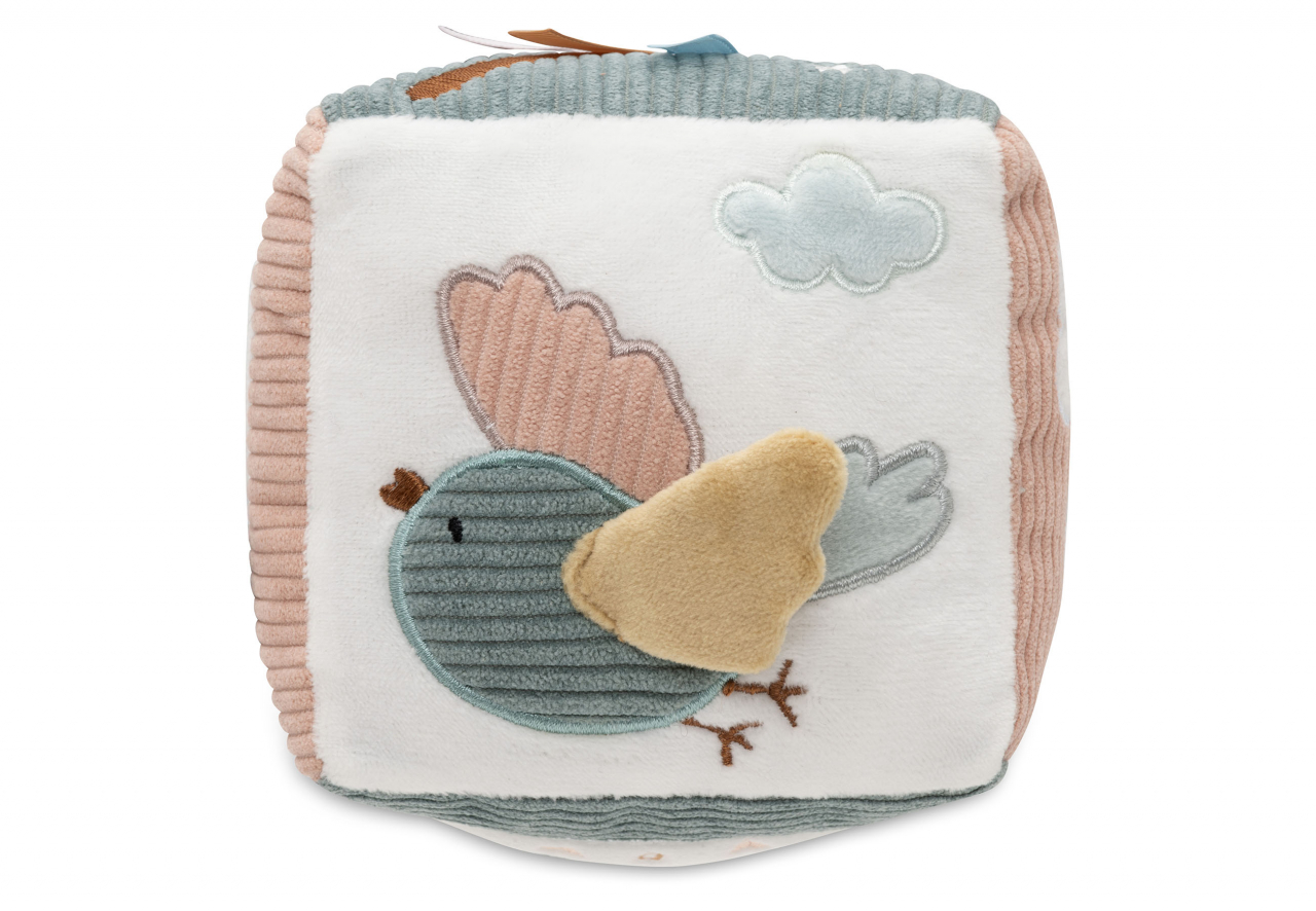 Cub senzorial pentru bebeluși cu activități Lovely Birds Jollein [4]