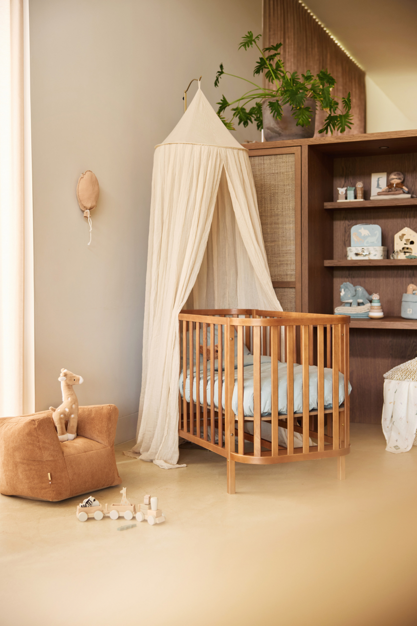 Fotoliu pentru copii Beanbag Corduroy Caramel Jollein [7]