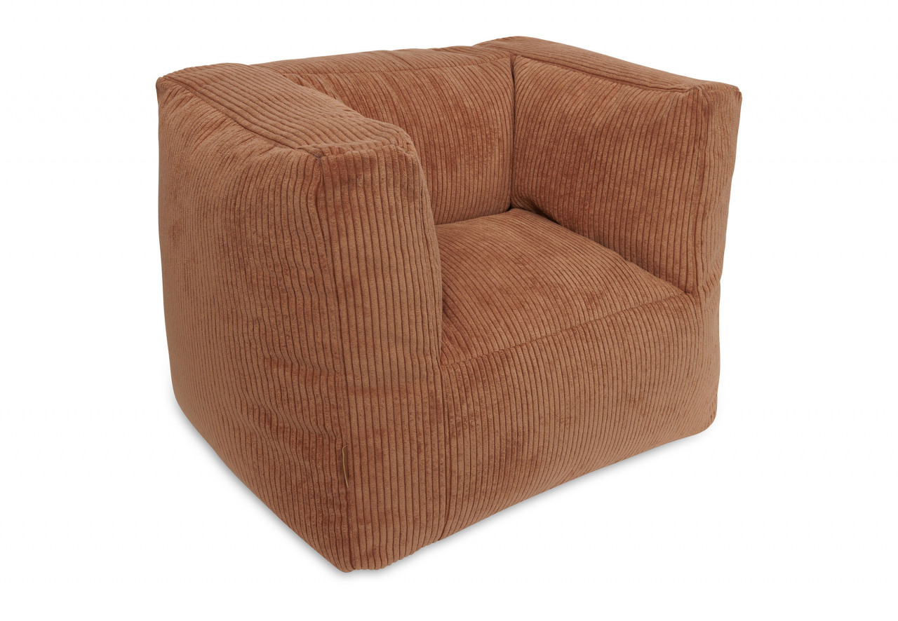 Fotoliu pentru copii Beanbag Corduroy Caramel Jollein [2]