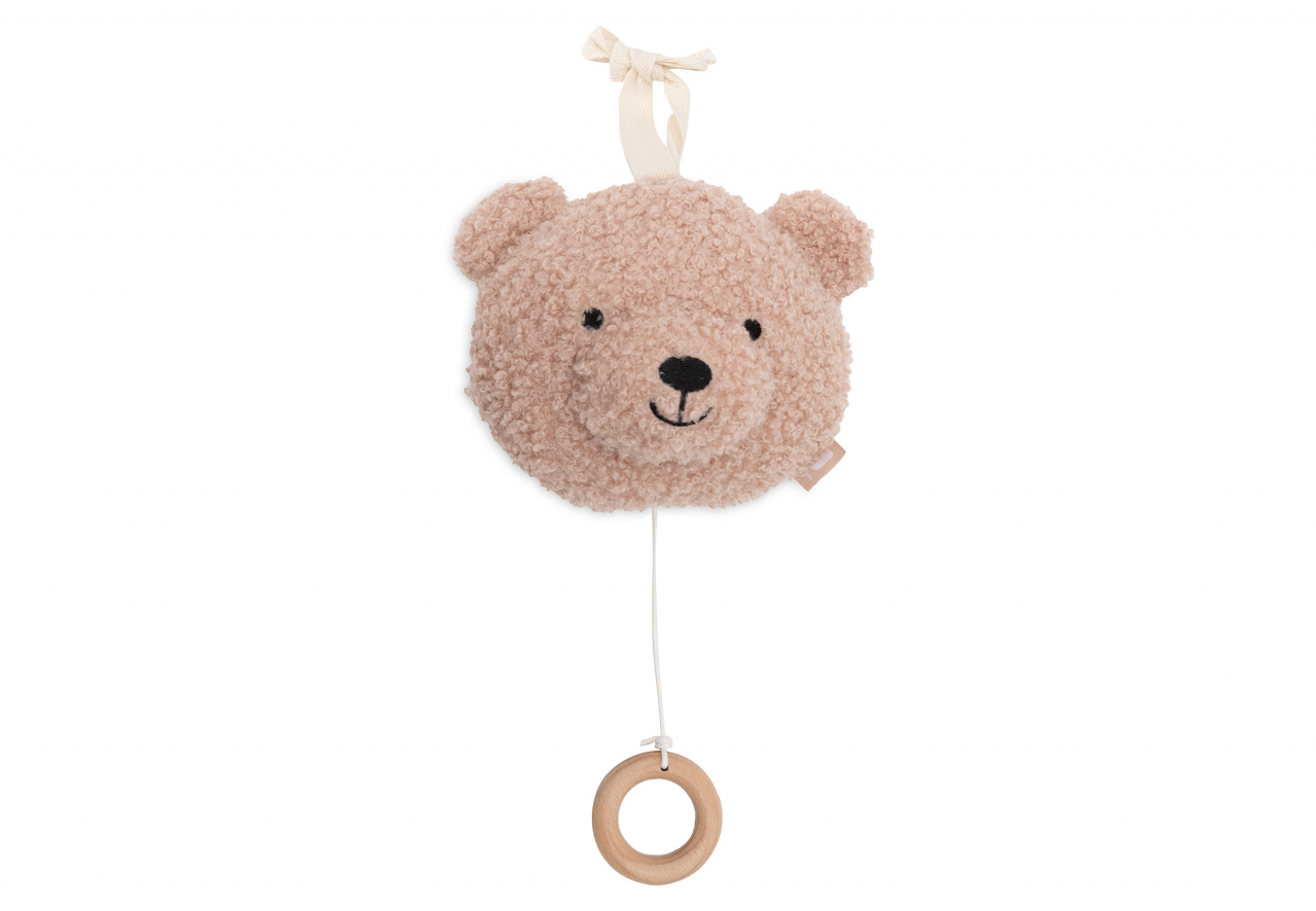 Jucărie muzicală Teddy Bear roz Wild rose Jollein [1]