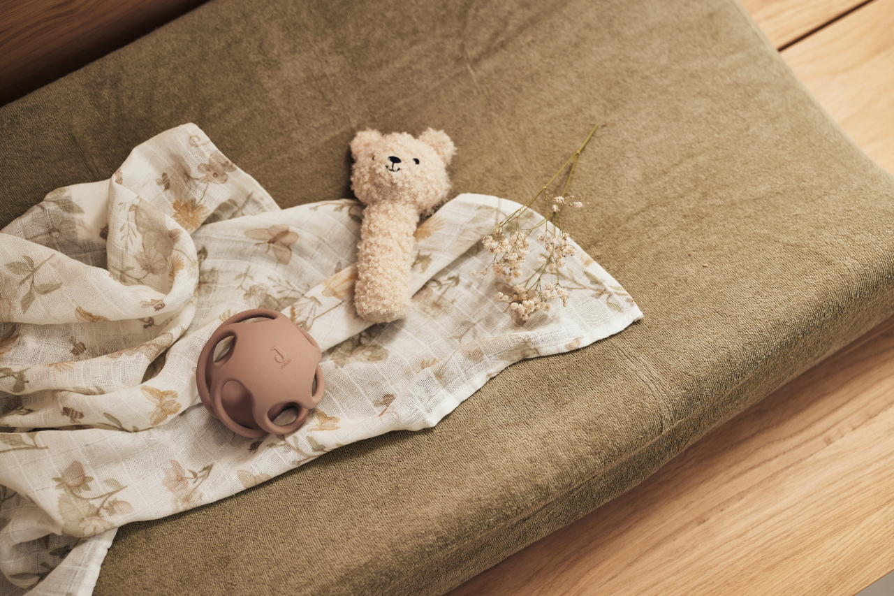 Jucărie zornăitoare ursuleț Teddy Bear Naturel Jollein [3]