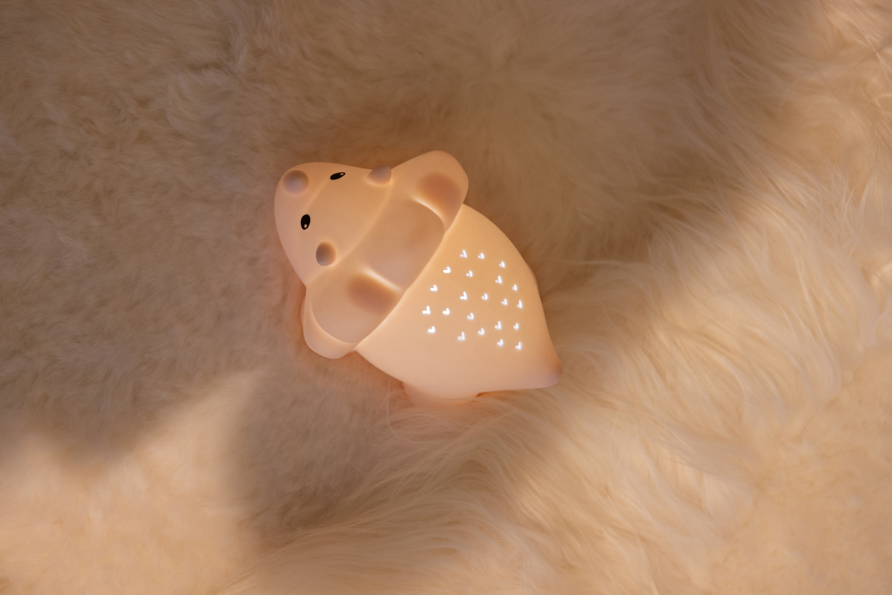 Lampă de veghe cu proiector Juliette Dino Fuzzy Pink – Atelier Pierre Junior [10]