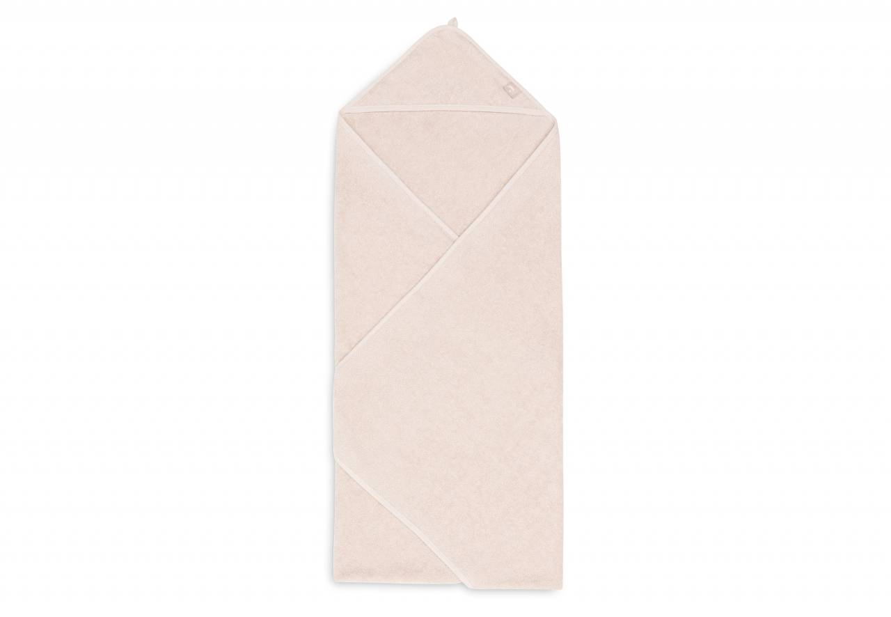 Prosop cu glugă din bumbac 100%, roz Pale Pink Jollein [3]