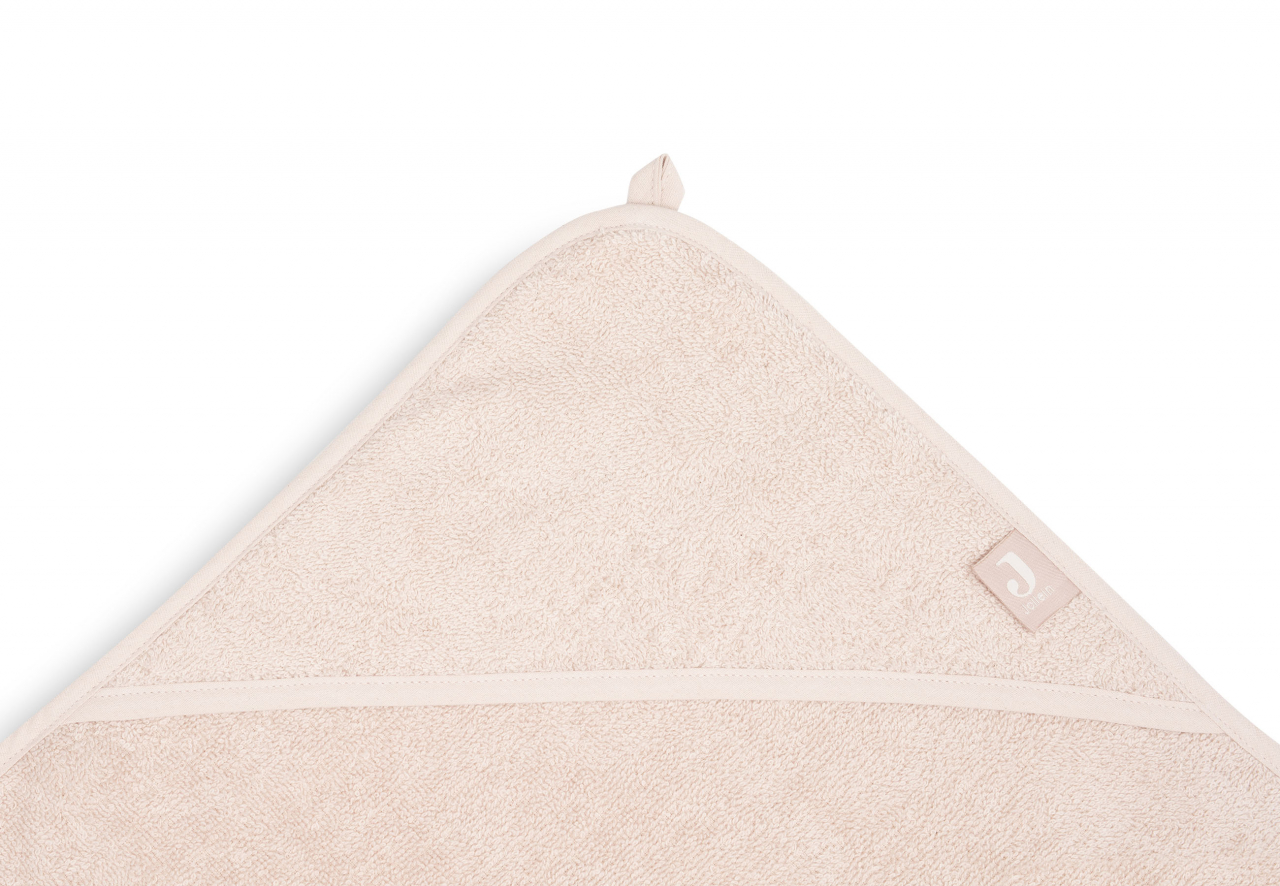 Prosop cu glugă din bumbac 100%, roz Pale Pink Jollein [4]