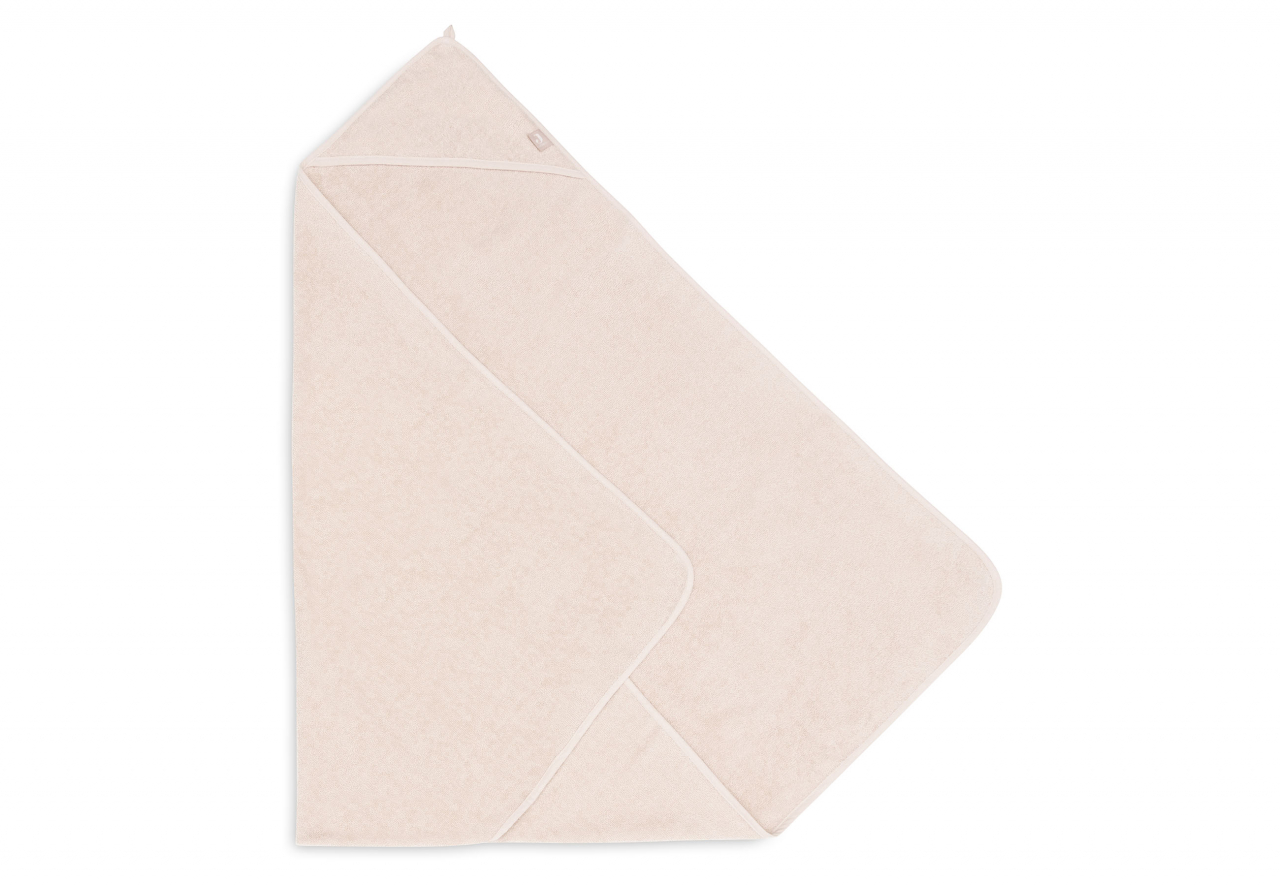 Prosop cu glugă din bumbac 100%, roz Pale Pink Jollein [2]