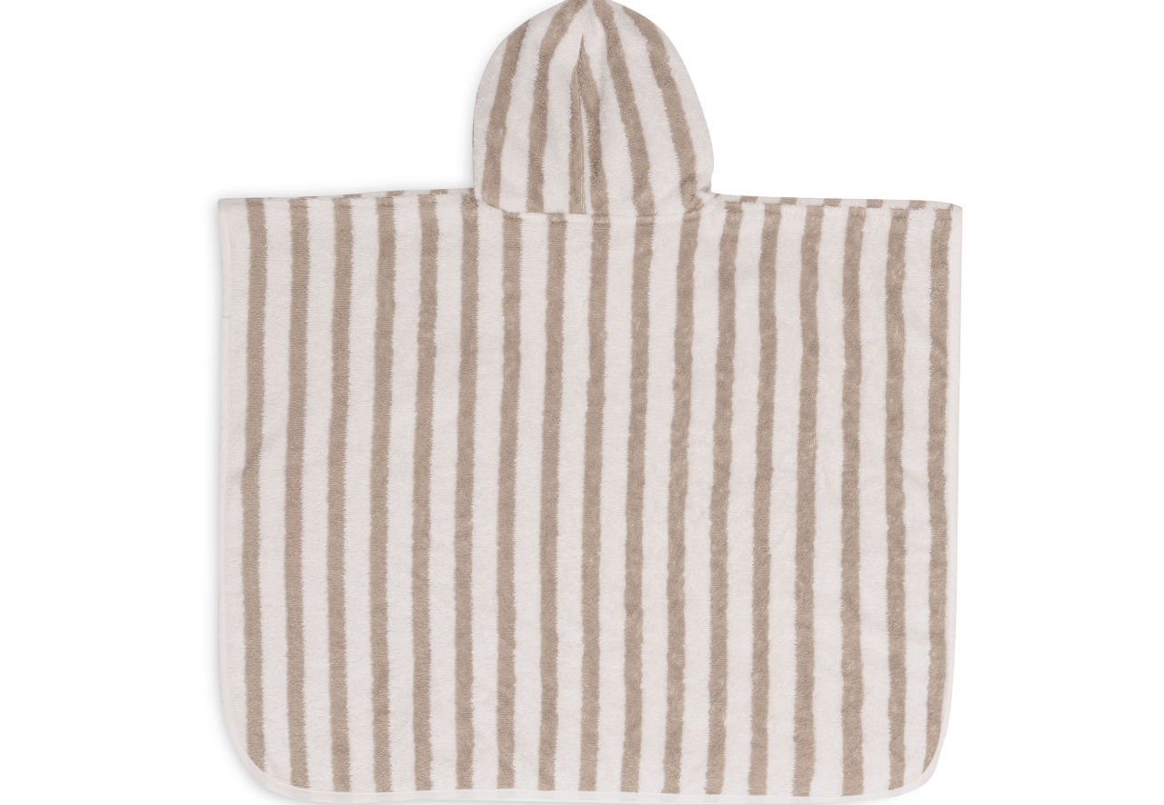 Poncho baie din bumbac Olive Green Jollein [2]