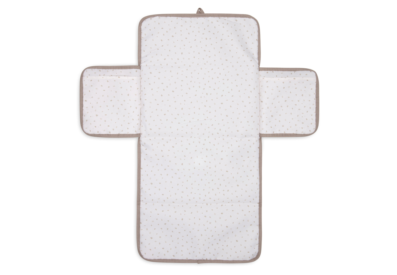 Salteluță de schimbat bebeluși Cloudy Rib Milky Coffee Jollein [4]