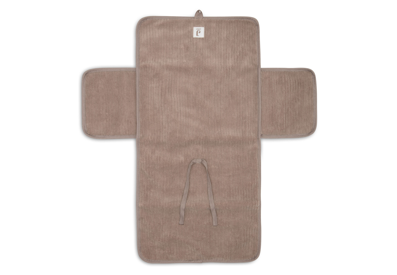 Salteluță de schimbat bebeluși Cloudy Rib Milky Coffee Jollein [5]