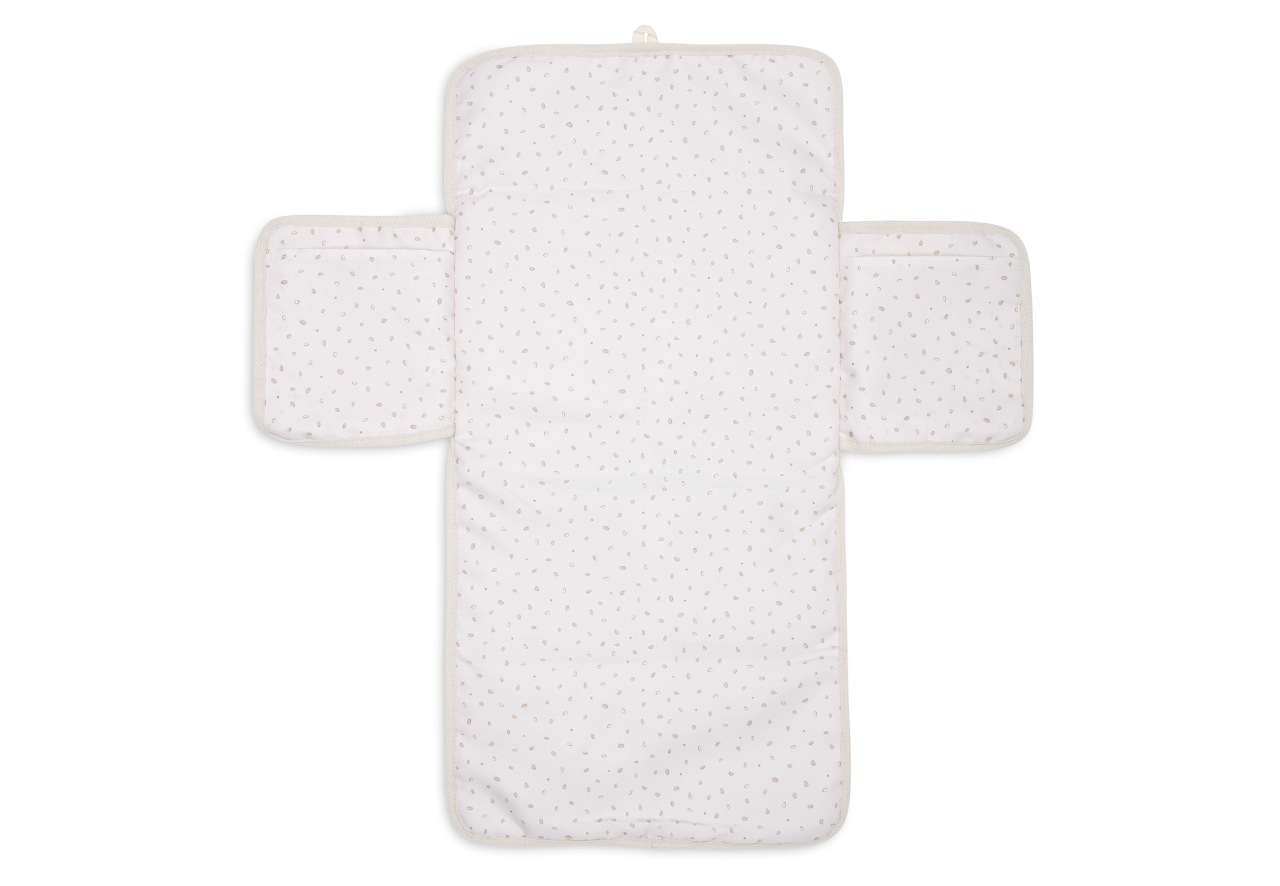 Salteluță de schimbat bebeluși Cloudy Rib Oatmeal Jollein [2]