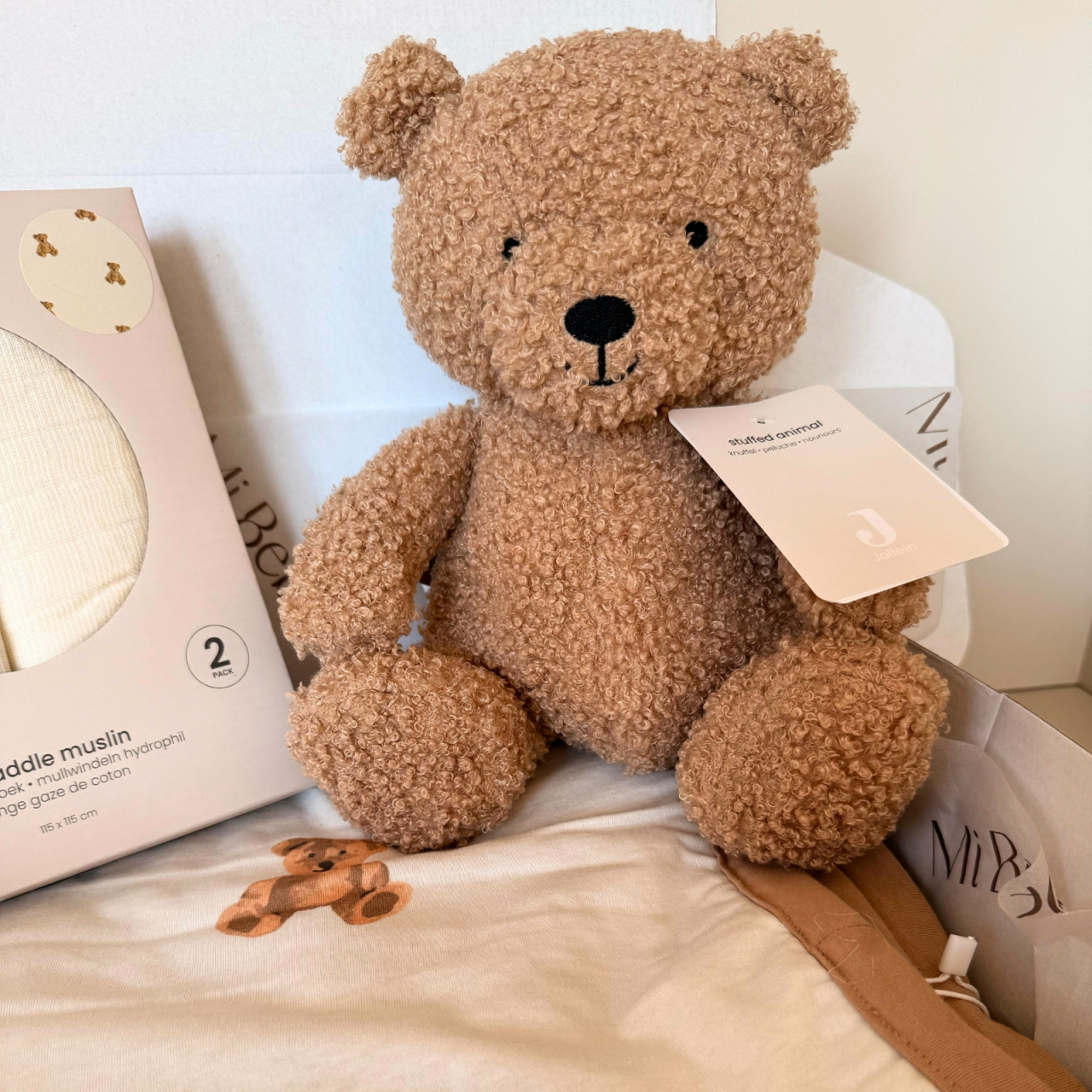 Set cadou bebeluși Teddy Bear Jollein [3]