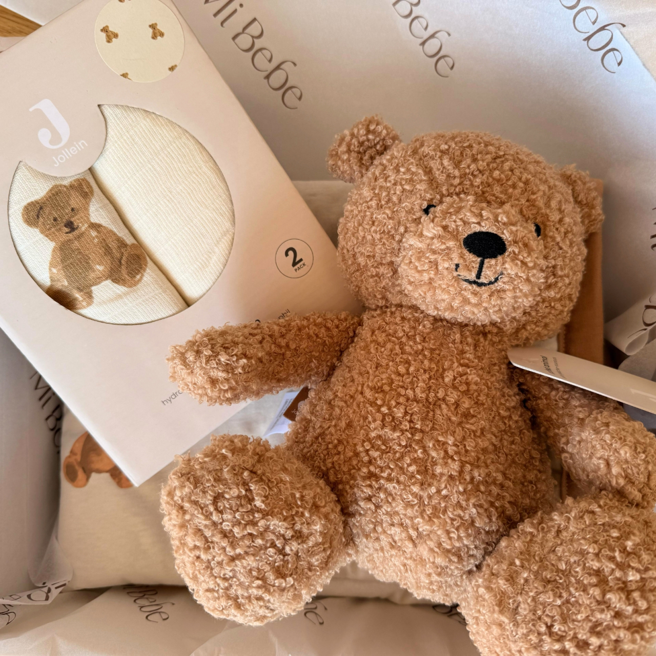 Set cadou bebeluși Teddy Bear Jollein [2]