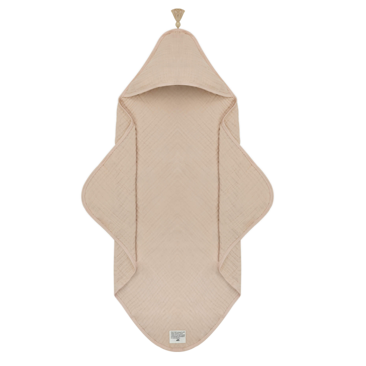 Set prosoape bebeluși din muselină organică Cashmere Blue, Almond - Babybello [3]