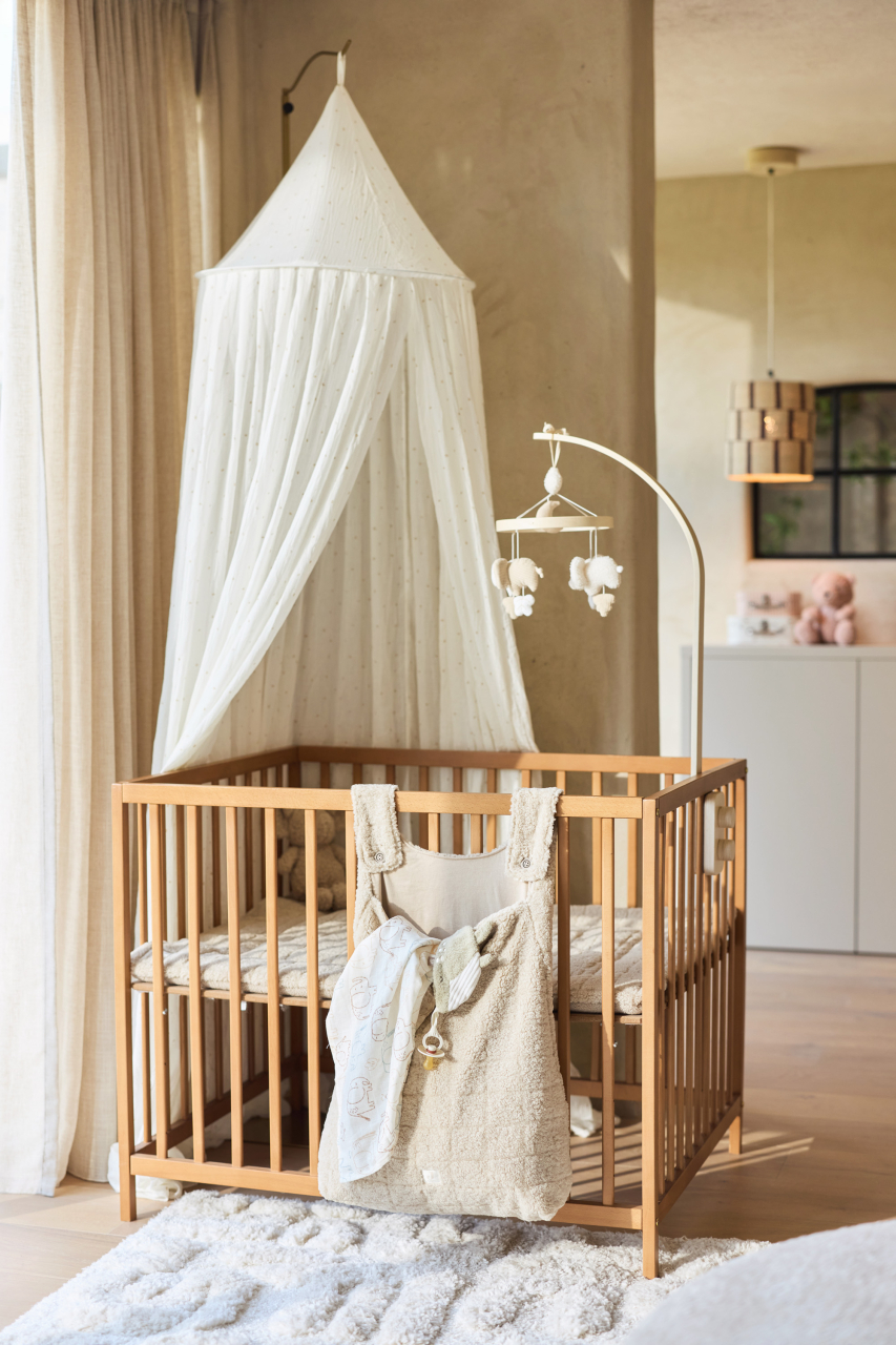 Suport din lemn pentru carusel pătuț bebeluși Jollein [5]