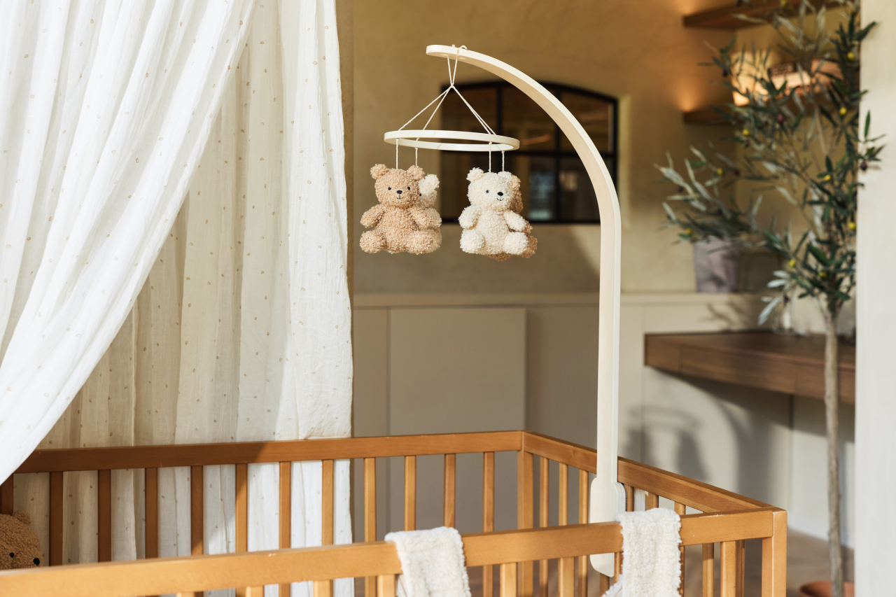 Suport din lemn pentru carusel pătuț bebeluși Jollein [4]