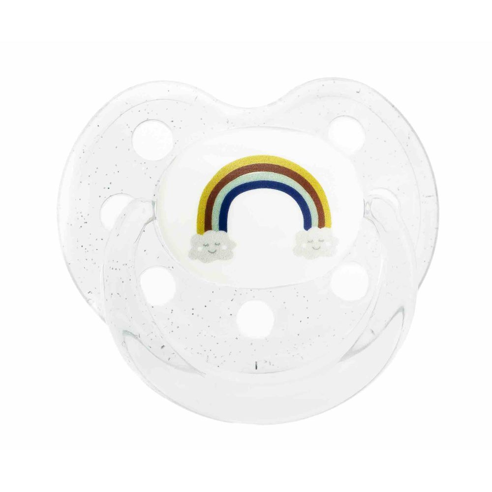 Suzetă bebeluși fiziologică +6 luni – Rainbow, Le Biberon Français [1]