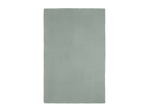 Pături pentru bebeluși - Pătură bebeluși tricotată 100x75 cm verde Forest Green Jollein