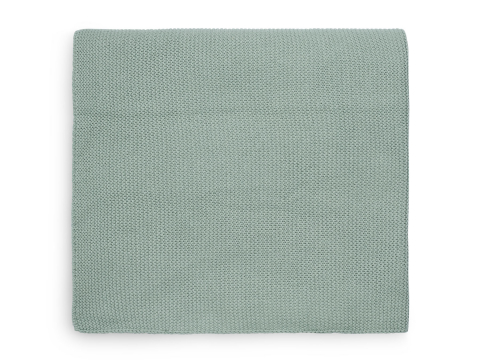 Pătură bebeluși tricotată 100x75 cm verde Forest Green Jollein [1]