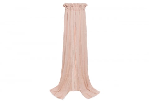 Baldachine pătuț - Baldachin pentru pătuț bebeluși roz Wild Rose 155 cm Jollein