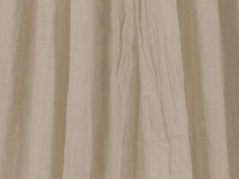 Baldachin pentru pătuț bebeluși bej vintage Nougat Jollein 245 cm [1]