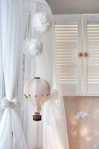 Balon decorativ cu aer cald Cream/Lilac 28 cm – Superballoon [3]