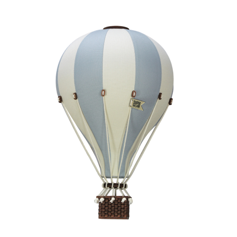 Baloane decorative - Balon decorativ cu aer cald Cream/Mint Grey 28 cm – Superballoon