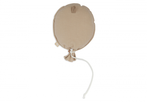Balon decorativ textil din muselina Oeko - Tex bej Biscuit Jollein [1]