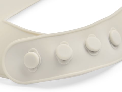 Bavetă din silicon cu tavă de colectare pentru bebeluși – Jollein [2]