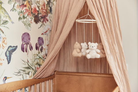 Carusel decorativ pentru pătuț bebeluși cu ursuleți Teddy Bear Jollein [6]