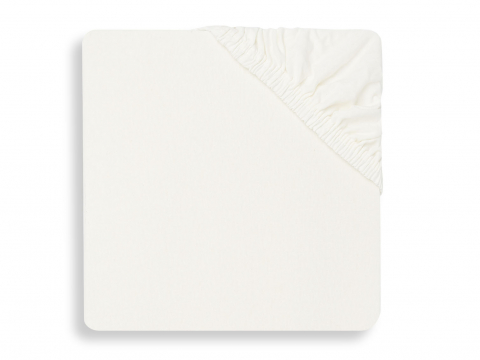 Cearceaf pentru pătuț din bumbac 120 x 60 cm Ivory Jollein [2]