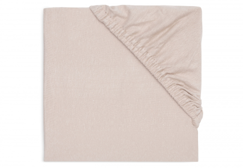 Cearceaf pătuț bebeluși cu elastic din bumbac Oeko-Tex 120 x 60 cm - Wild rose Jollein [2]