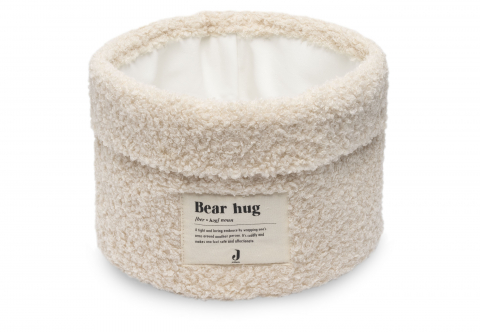 Cosuri depozitare - Coș de depozitare 14 x 18 cm Boucle Naturel Jollein pentru camera copiilor