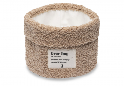 Cosuri depozitare - Coș de depozitare 14 x 18 cm Boucle Naturel Jollein pentru camera copiilor