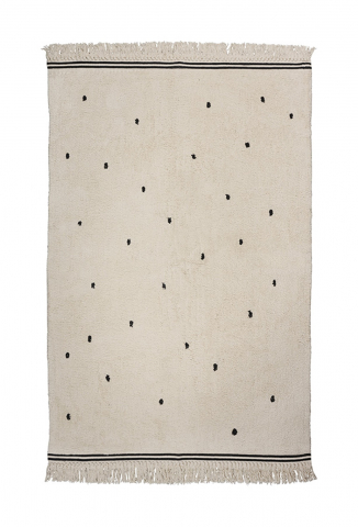 Covoare bebeluși și copii - Covor pentru camera copiilor Emily Dots Cream - Design modern și confortabil