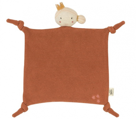 Produse - Jucărie păturică confort pentru bebeluși Princess Penny Brown Pecan BabyBello