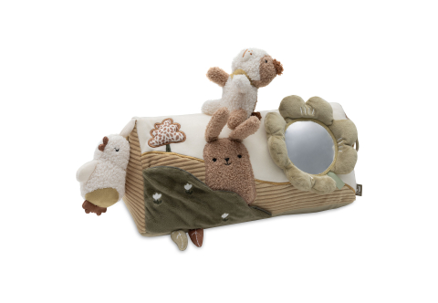 Jucării din pluș - Jucărie senzorială din pluș pentru bebeluși Tiny Park Jollein