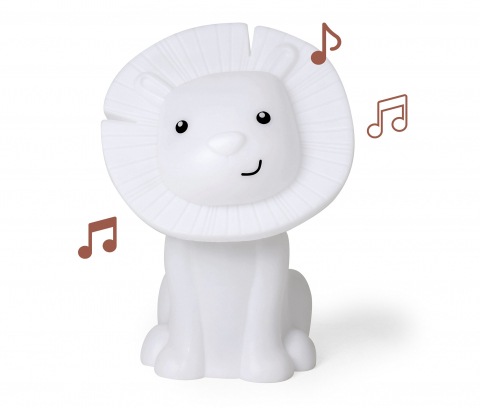 Lămpi de veghe bebeluși și copii - Lampă de veghe cu boxă bluetooth reîncărcabilă Hakuna Lion - Atelier Pierre