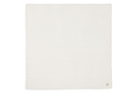 Muselină bebeluși bumbac Oeko-Tex set 2 bucati 115x115 cm Biscuit/Ivory Jollein [2]
